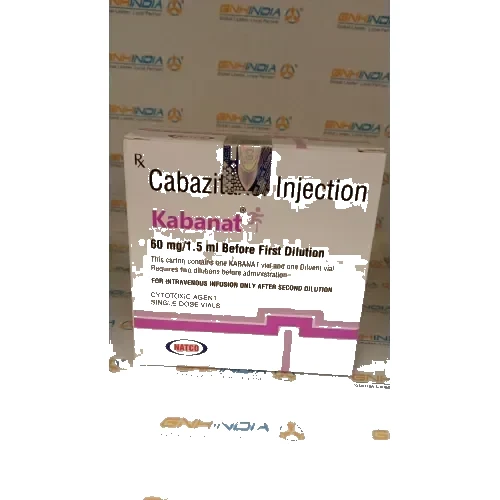 Aleena 200 mcg (Cabazitaxel) packaging